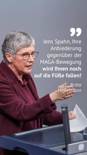 Einer der neuesten Instagram-Posts von Britta Haßelmann