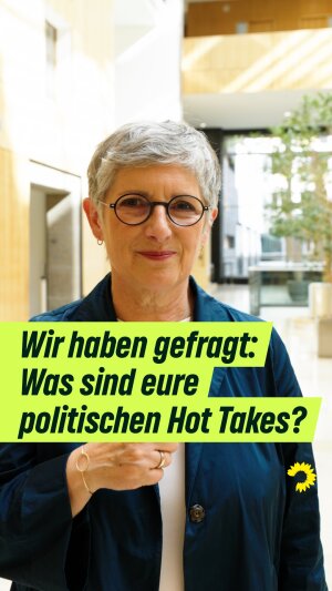 Einer der neuesten Instagram-Posts von Britta Haßelmann