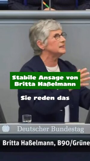 Einer der neuesten Instagram-Posts von Britta Haßelmann