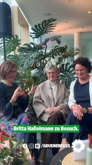 Einer der neuesten Instagram-Posts von Britta Haßelmann