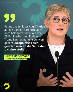 Einer der neuesten Instagram-Posts von Britta Haßelmann