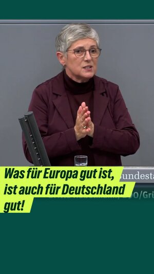 Einer der neuesten Instagram-Posts von Britta Haßelmann