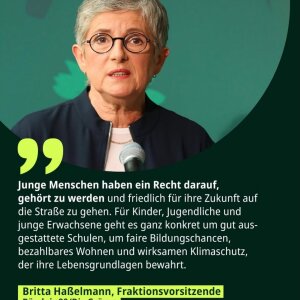 Einer der neuesten Instagram-Posts von Britta Haßelmann