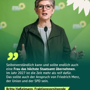 Einer der neuesten Instagram-Posts von Britta Haßelmann
