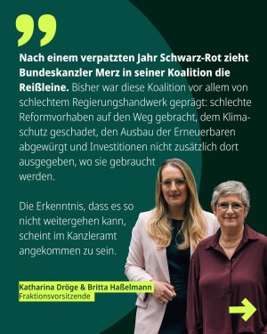 Einer der neuesten Instagram-Posts von Britta Haßelmann